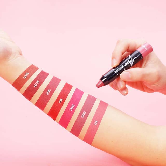 Kris matte matic lipstick swatches