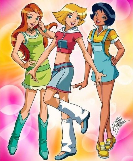 preenph totally spies fashion inspo