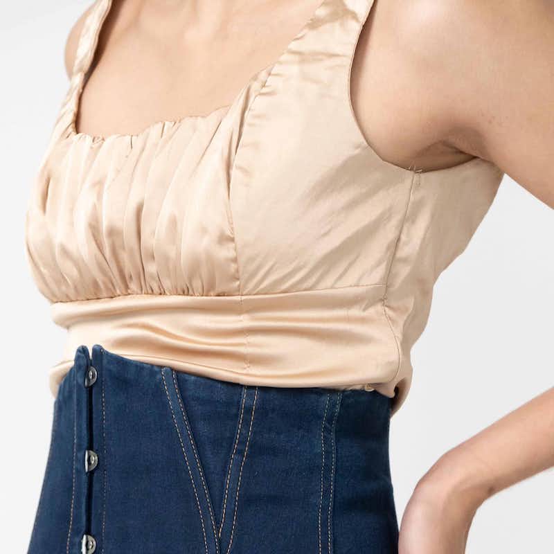 nadine lustre store ruched top